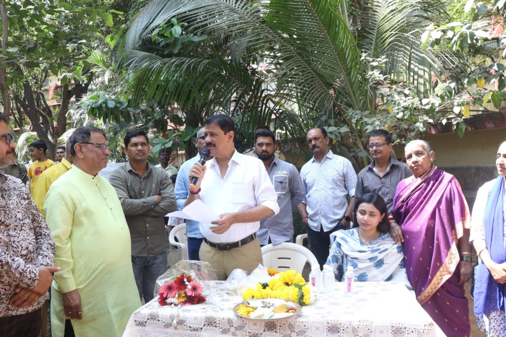 शिवसेना विधायक प्रकाश सुर्वे ने किया अनेक जनहित कामों का भूमिपूजन