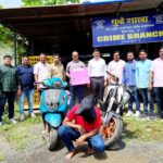 अपराध शाखा क्रमांक 3 पुलिस ने शातिर अपराधी को किया गिरफ्तार