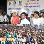 छठ महापर्व पर हजारों श्रद्धालुओं ने किया पूजा