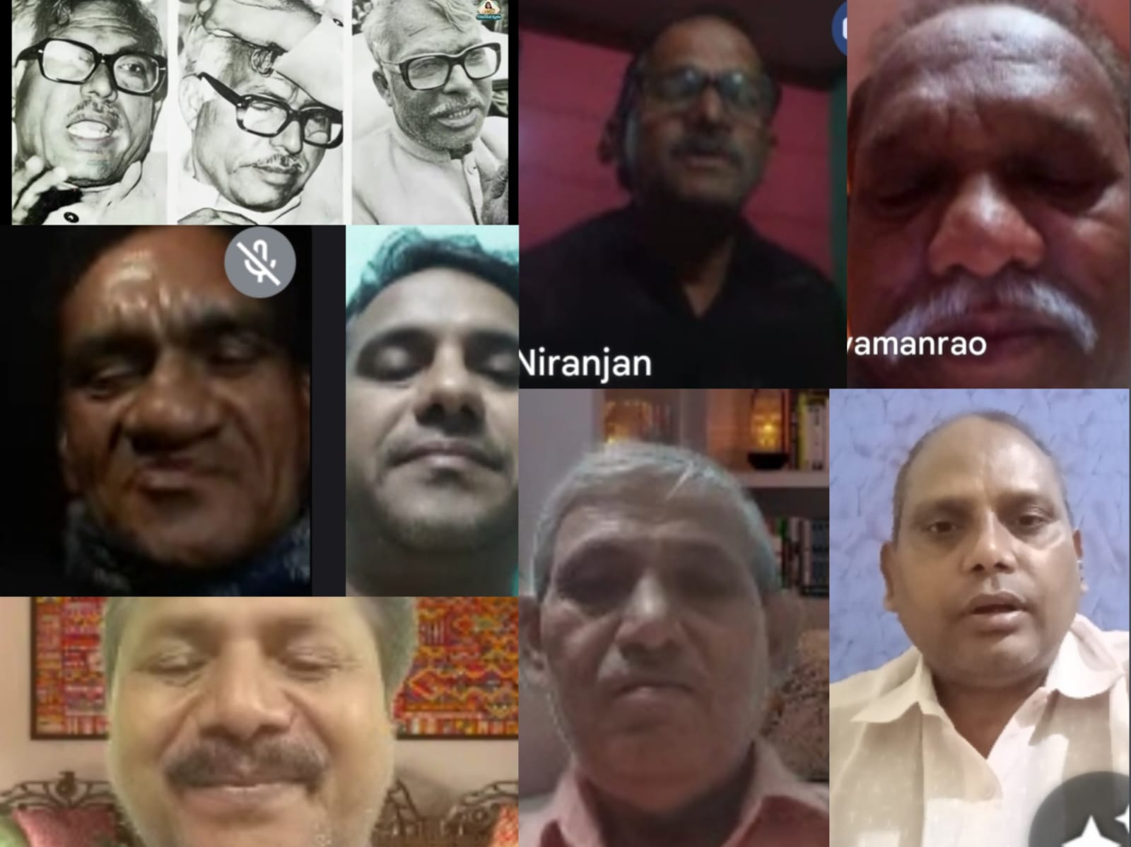 गीतकार निरंजन सैन के आल्हा गीत का हुआ लांचिंग एवं समीक्षा