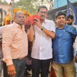 श्री साईं श्रद्धा मित्र मंडल शिर्डी पालकी पदयात्रा में शामिल हुए गणमान्य