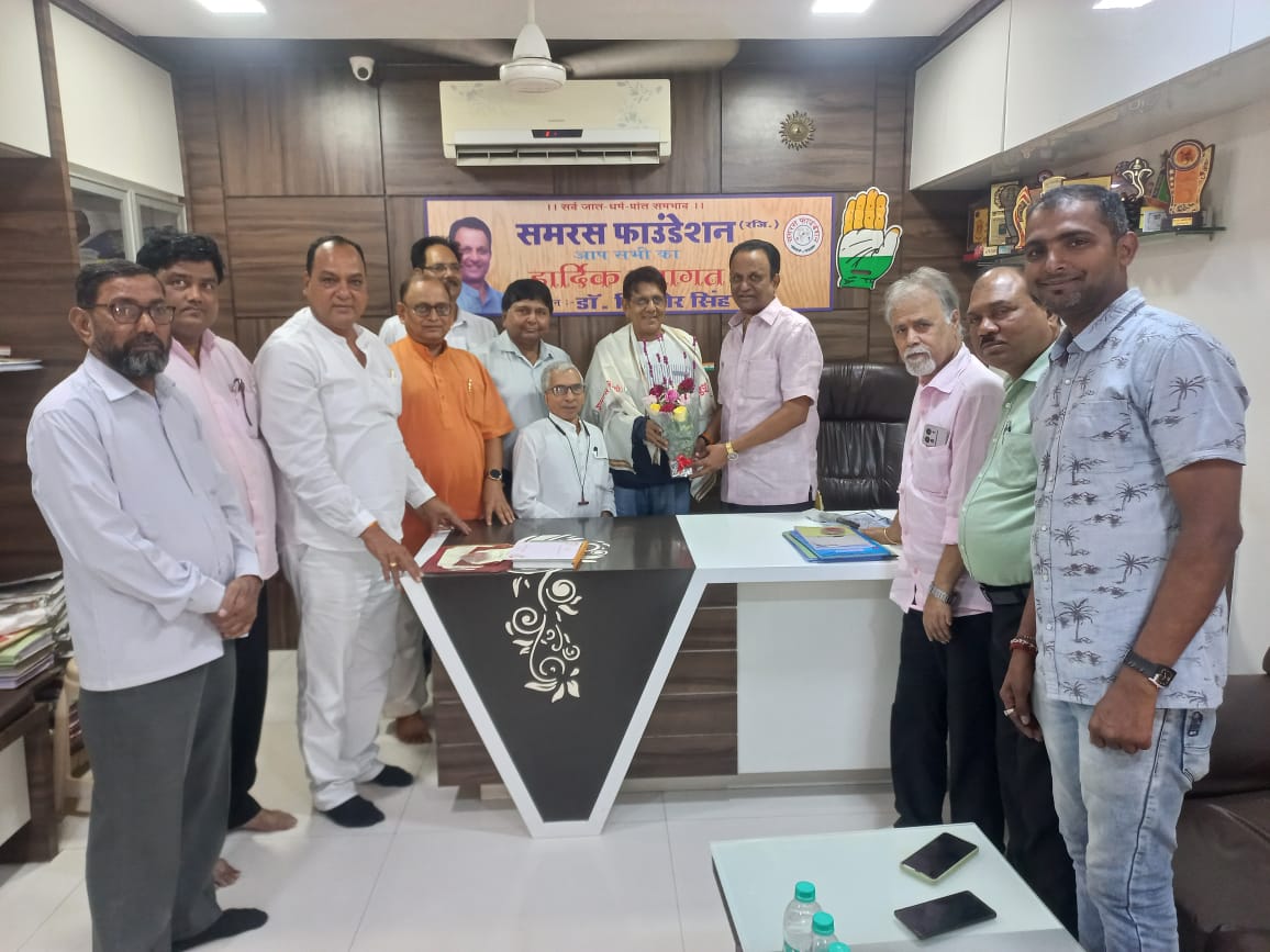 समरस फाउंडेशन ने किया वरिष्ठ पत्रकार कुमार वैभव का सम्मान