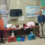 वरली में जरूरतमंद लोगों हेतु किया गया रक्तदान शिविर