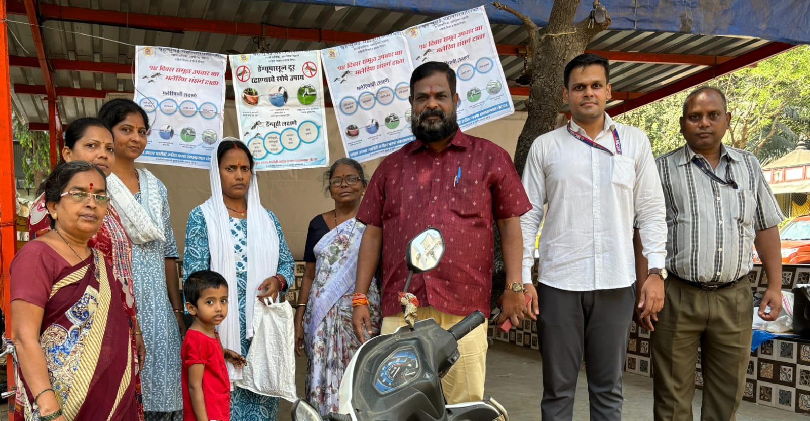 सासमीरा स्वास्थ्य केंद्र द्वारा मनाया गया मलेरिया दिवस