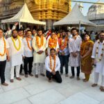 बाबा विश्वनाथ का दर्शन कर कृपाशंकर सिंह ने किया नामांकन