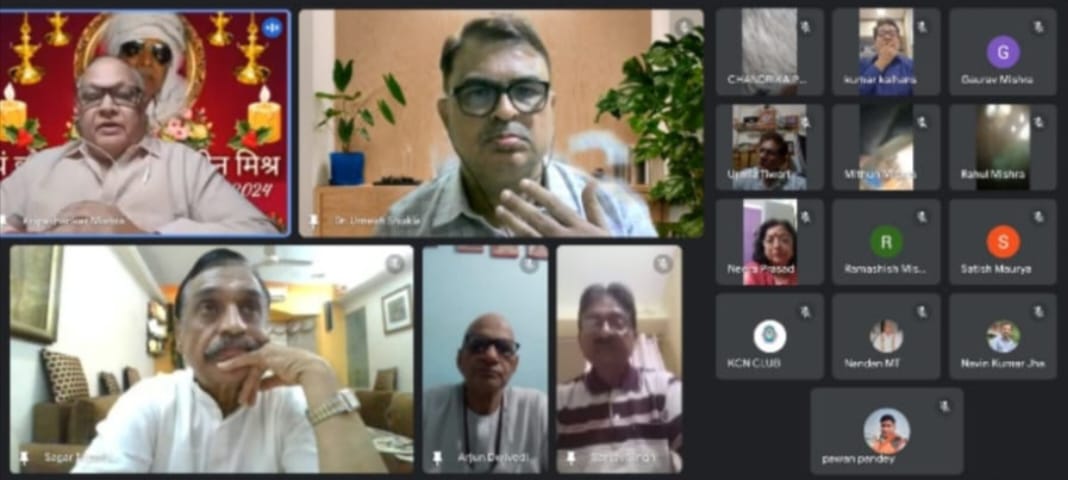 साहित्यकारों ने दी समाजसेवी छोटेलाल मिश्र को श्रद्धांजली