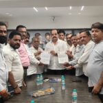 उत्तर भारतीय भवन के निर्माण को लेकर विधायक आयलानी से मिला शिष्ट मंडल