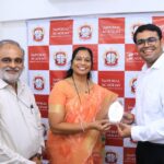 गीता जैन ने इंपिरियल अकैडमी को किया सम्मानित