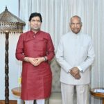पूर्व राष्ट्रपति रामनाथ कोविंद ने की डॉ योगेश दुबे के सामाजिक अभियानों की सराहना