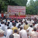 नाई,नाभिक समाज द्वारा आजाद मैदान में प्रचंड आंदोलन