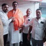 भाजपा युवा नेता अजय कुमार मिश्रा को बधाई देने पहुंचे गणमान्य