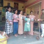 एड. सुखदेव बबनराव काशिद की स्मृति में स्कूल सामग्री का वितरण