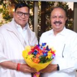 कृपाशंकर सिंह ने अमरजीत को दिया विजई भव का आशीर्वाद