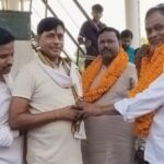 उद्योग व्यापार प्रतिनिधिमंडल के अध्यक्ष व महामंत्री का किया गया स्वागत