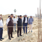निर्माणाधीन जेल जिला एवं अस्पताल का प्रमुख सचिव किया ने निरीक्षण