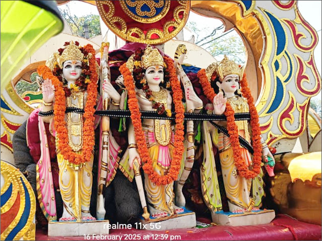 श्री बैकुण्ठ धाम, शिवजी एवं नवग्रह मन्दिर प्राण प्रतिष्ठा सम्पन्नअशोक मोदनवाल के नेतृत्व में निकली भव्य शोभायात्रा