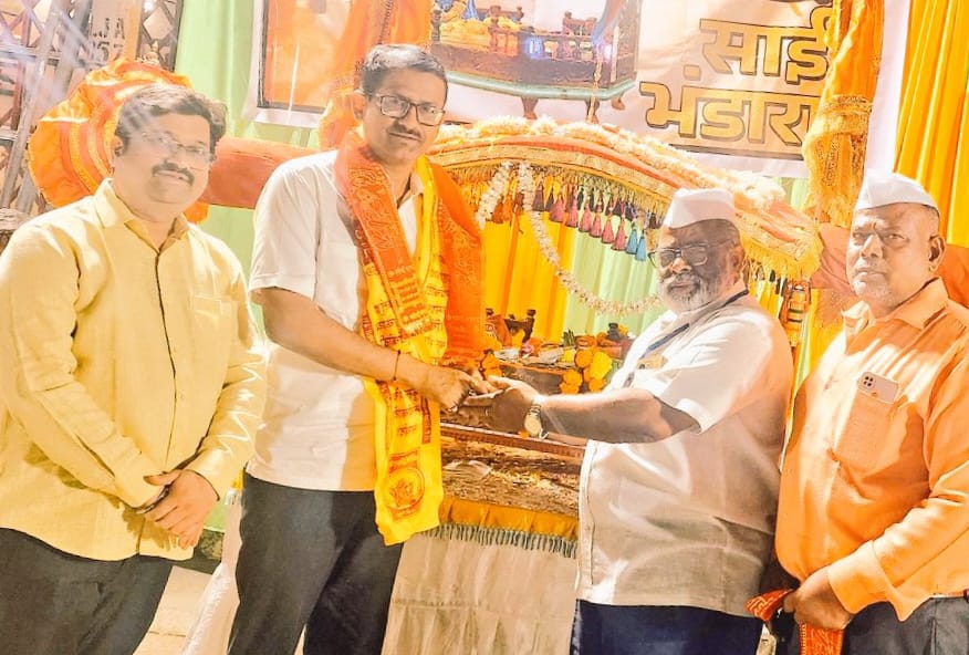 सफेद पुल में साई भंडारा सम्पन्न