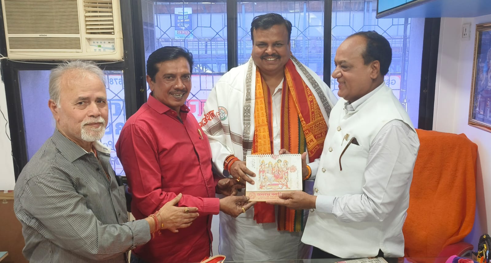 विधायक संजय उपाध्याय का समरस फाउंडेशन ने किया सम्मान