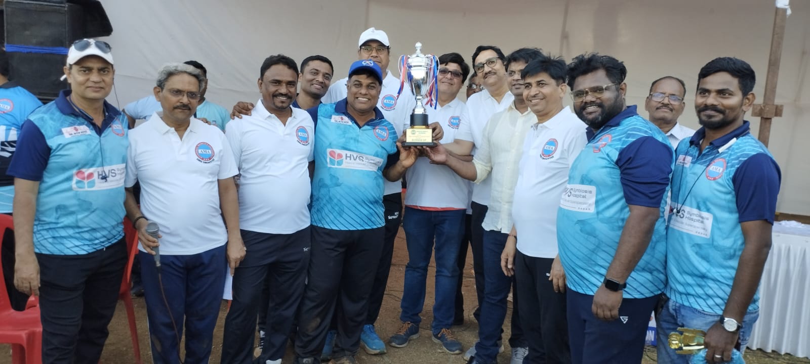 एंटॉप हिल मेडिकोस एसोसिएशन 7 ट्रॉफी पर एस एन हॉस्पिटल का कब्जा