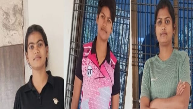 एक ही परिवार की तीन बेटियां एक साथ बनी सिपाही