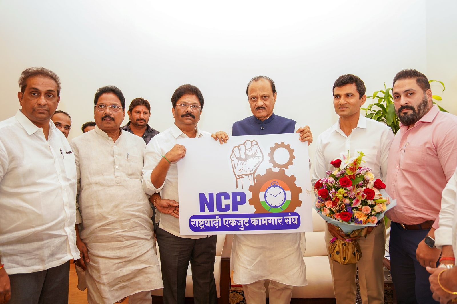 राष्ट्रवादी संयुक्त मजदूर संघ में संतोष धुवाली बने अध्यक्ष