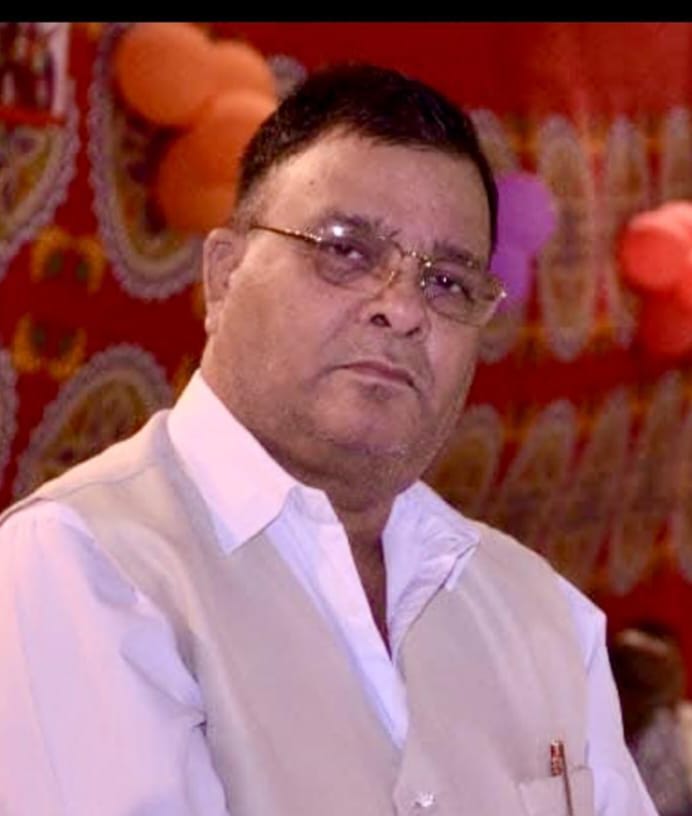 वरिष्ठ समाजसेवी देवीप्रसाद उपाध्याय के निधन से शोक की लहर