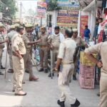 मड़ियाहूं पुलिस ने अतिक्रमण के खिलाफ चलाया अभियान