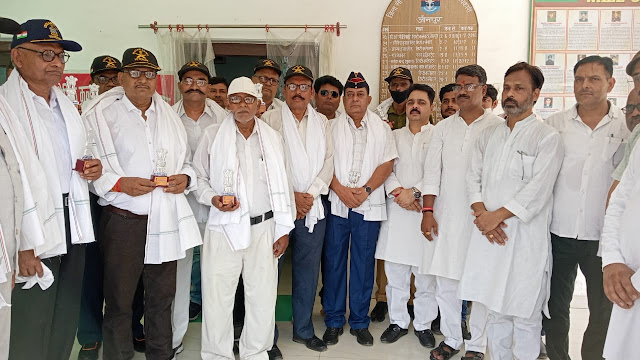 ऑपरेशन सिंदूर की सफलता पर पूर्व सैनिकों का सम्मान"