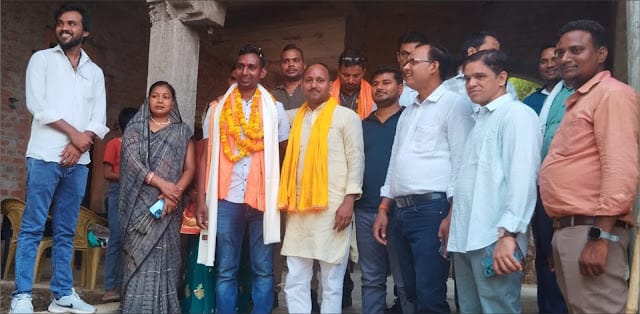 आपरेशन सिंदूर से लौटे सैनिक का किया गया स्वागत