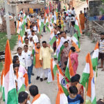 भारतीय सेना के सम्मान में भाजपा की स्थानीय लोगों ने निकली तिरंगा यात्रा 