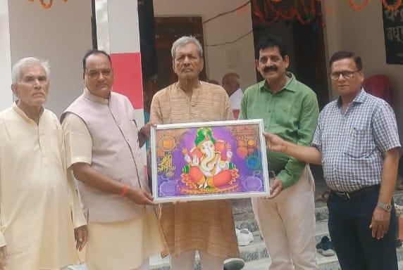 बीएमसी के पूर्व अधीक्षक रामचंद्र पांडे का सम्मान