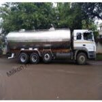 मथुरा में मिलावटी दूध का टैंकर जब्त