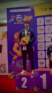 'खेलो इंडिया यूथ गेम्स 2025' में आस्था आनंद ने रजक पदक जीतकर रचा इतिहास