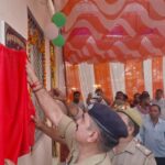 पुलिस उपाधीक्षक ने किया नवनिर्मित पुलिस बूथ का उद्घाटन