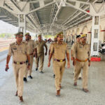 आरपीएफ ने संदिग्ध वस्तुओं की ली तलाशी