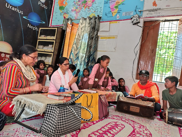 भगवान श्रीराम के आदर्शों से संस्कारित हो रहे नौनिहाल