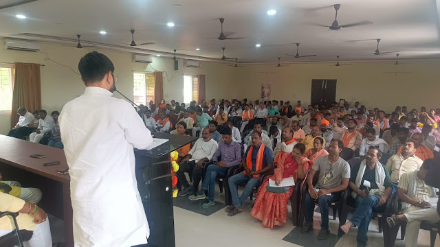 भाजपा कार्यालय पर 'संकल्प से सिद्धि' अभियान को लेकर कार्यशाला, 9 से 21 जून तक चलेगा आयोजन