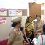 महिला चिकित्सालय का किया गया निरीक्षण राज्य महिला आयोग की उपाध्यक्ष रही मौके पर मौजूद