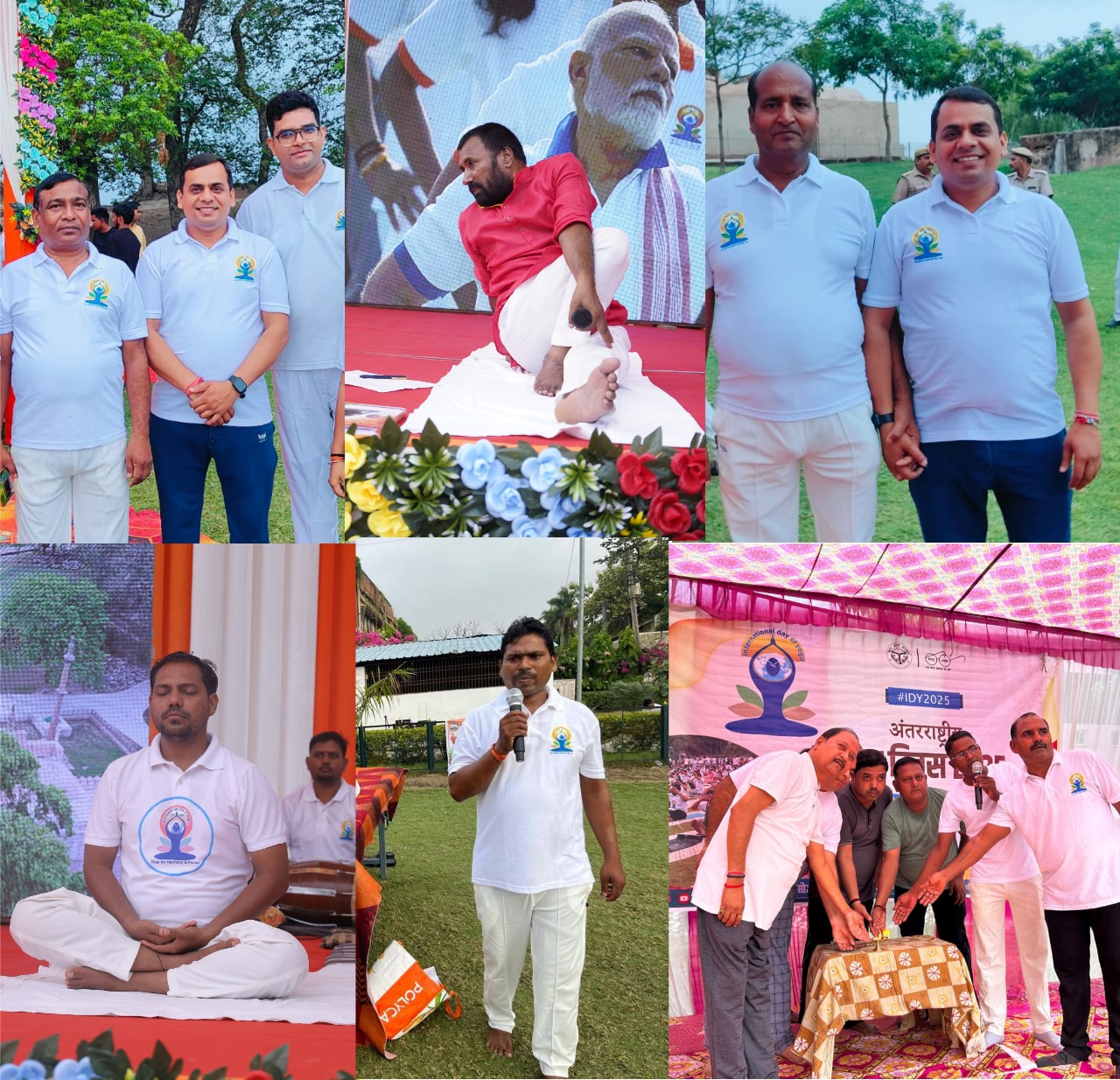 विश्व योग दिवस को 'अनमोल रत्नों' ने बनाया यादगार