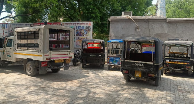 अवैध स्टैण्ड और नियम तोड़ने वालों पर सख्ती, जागरूकता भी फैलाई गई