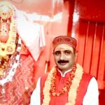 आपदाओं से राष्ट्र की सुरक्षा हेतु प्राचीन हनुमान मंदिर में अनुष्ठान व संकीर्तन