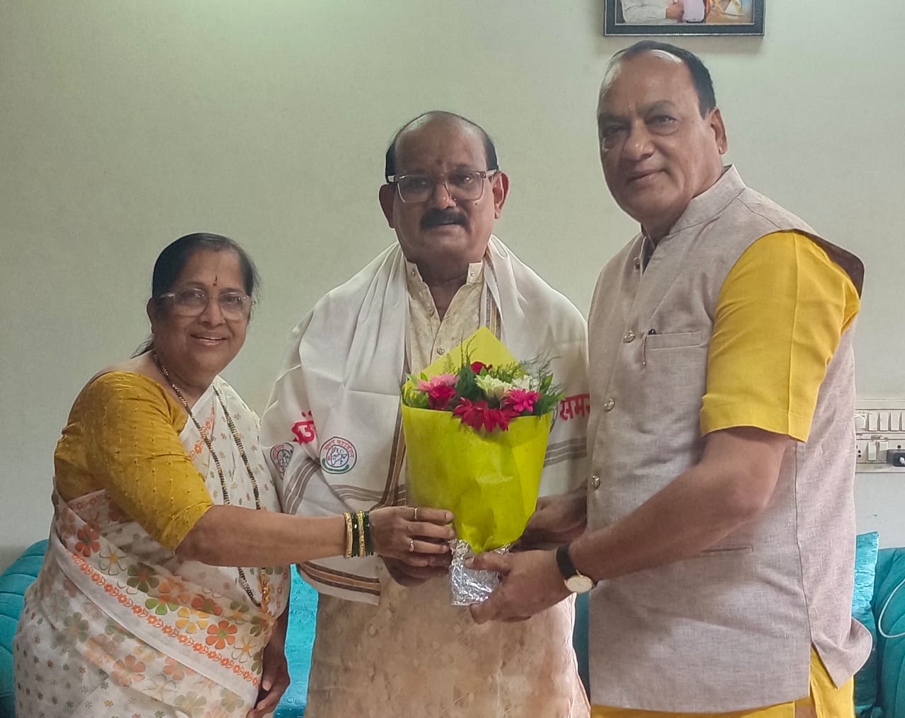 समरस फाउंडेशन ने किया उप जिलाप्रमुख विकास पाटिल का सम्मान