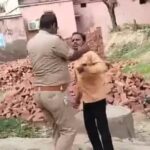 दरोगा की मनमानी, बिना राजस्व टीम के जमीन पर कब्जा दिलाने गए, विरोध पर युवक से धक्का-मुक्की