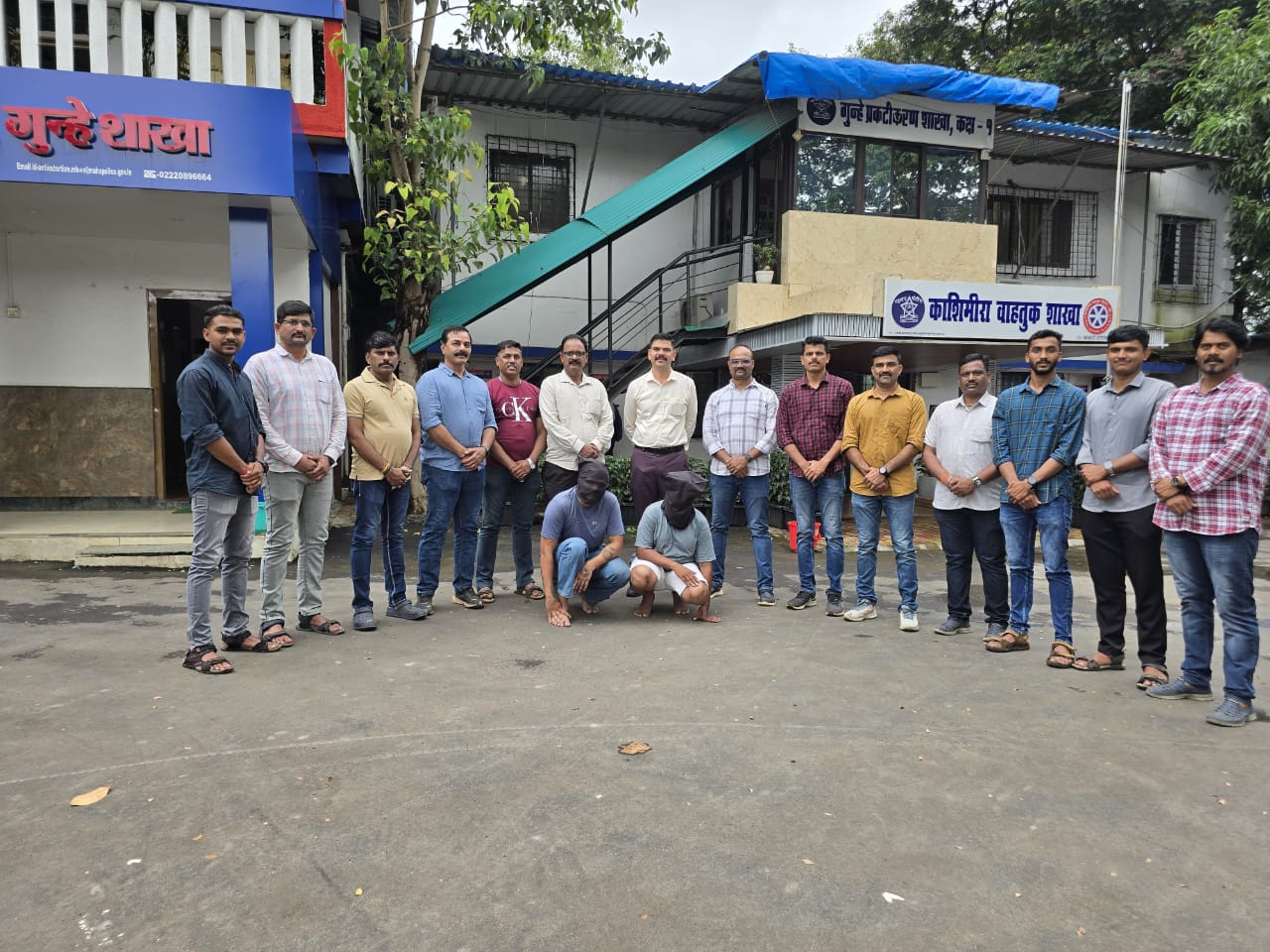 काशीमीरा पुलिस ने 12 घंटे के भीतर दो शातिर चैन स्नैचरों को किया गिरफ्तार