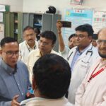 मेडिकल कालेज जौनपुर एवं जिला चिकित्सालय जौनपुर का किया गया स्थलीय निरीक्षण 