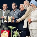 ज्ञानेन्द्र रावत, संजीव यादव एवं तरुण कुमार दिल्ली में सम्मानित किए गए 