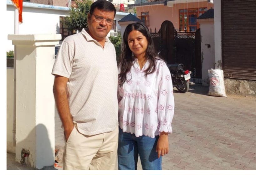 *एक किसान की बेटी ने अपने पिता का नाम किया रोशन*