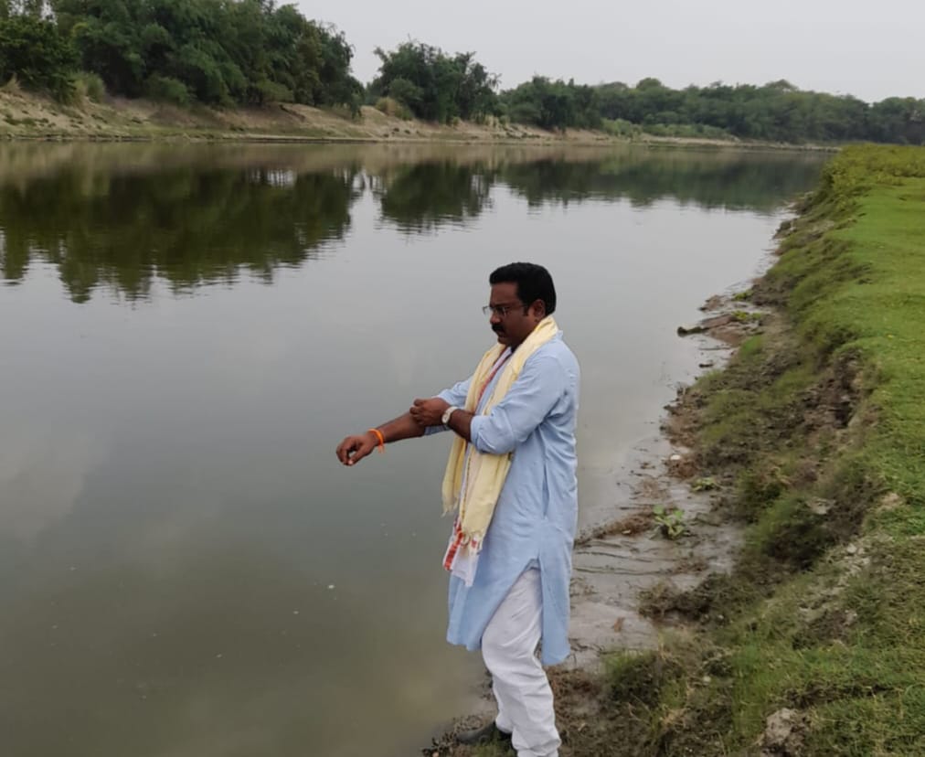 गोमती नदी को प्रदूषण मुक्त बनाने के लिए ठोस कदम उठाए सरकार: डॉ. द्रिगेश यादव