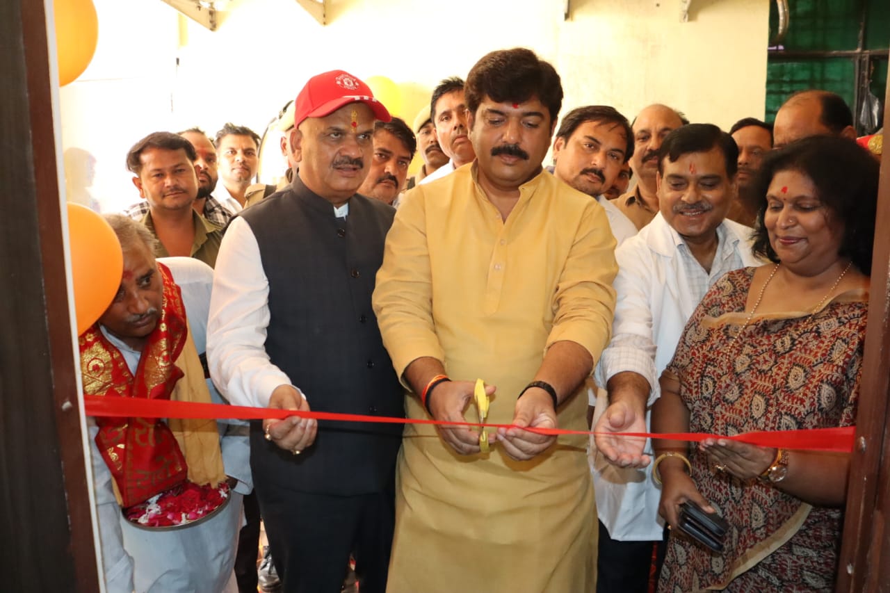 जिला चिकित्सालय में डॉक्टर, फार्मासिस्ट ड्यूटी कक्ष के निर्माण कार्य का हुआ लोकार्पण