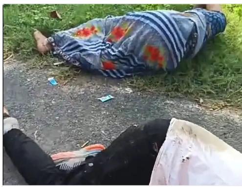 नील गाय से टकराकर बाईक सवार पलटा साथ ही दो महिलाएं भी घायल